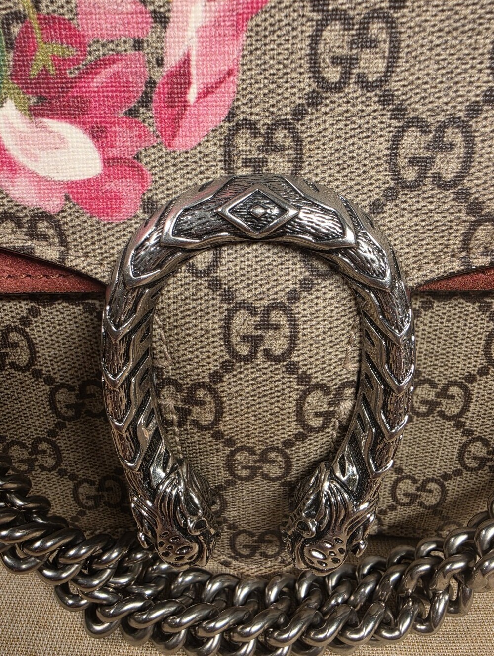 Gucci Supreme Dionysus GG Blooms Floral Crossbody w/ COA (Retail $2350) - Picture 16 of 16